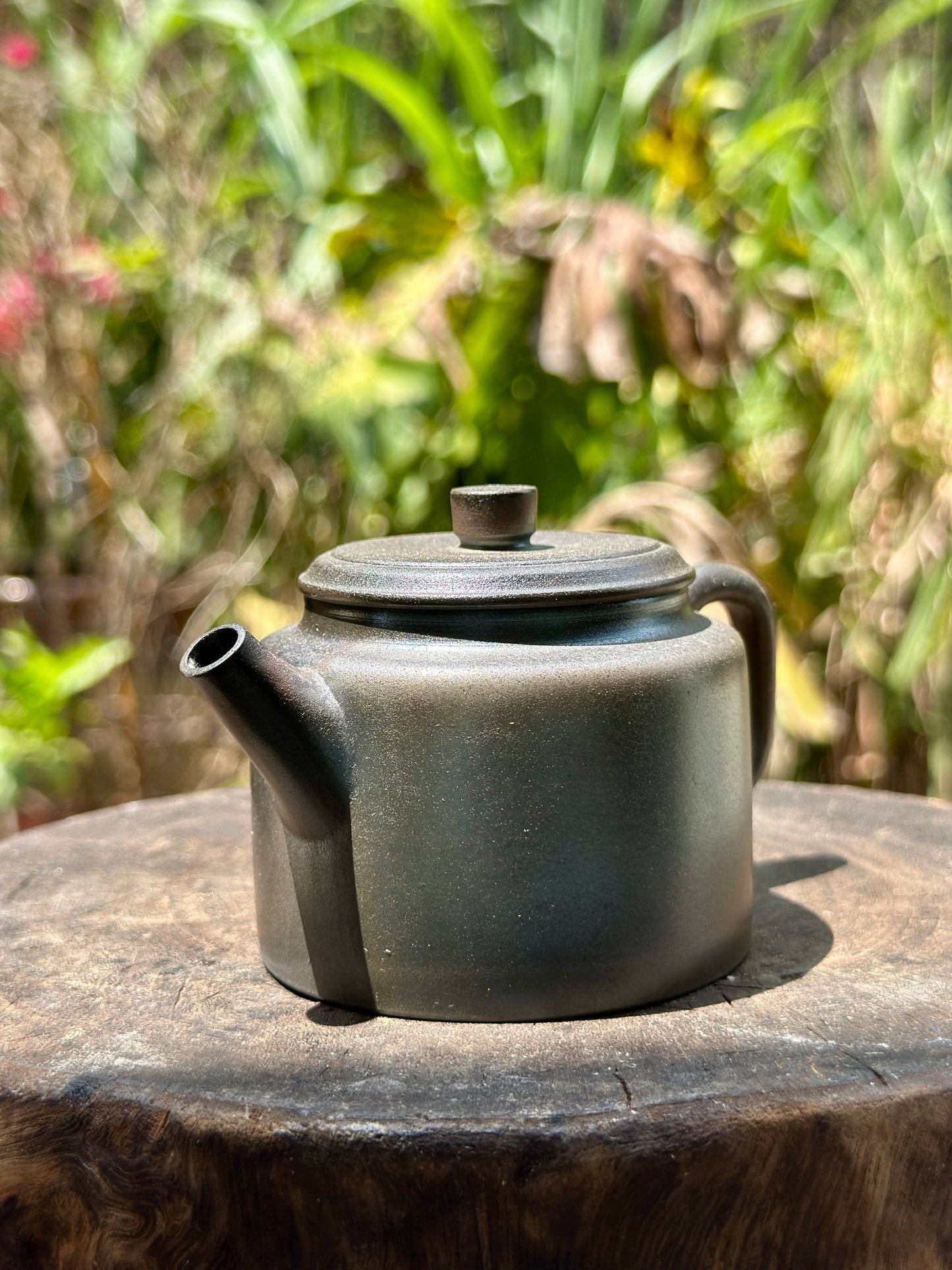 Handcrafted Woodfired Artowork Chinese Dezhong Shape Nixing clay Pottery Clay Teapot 150ml