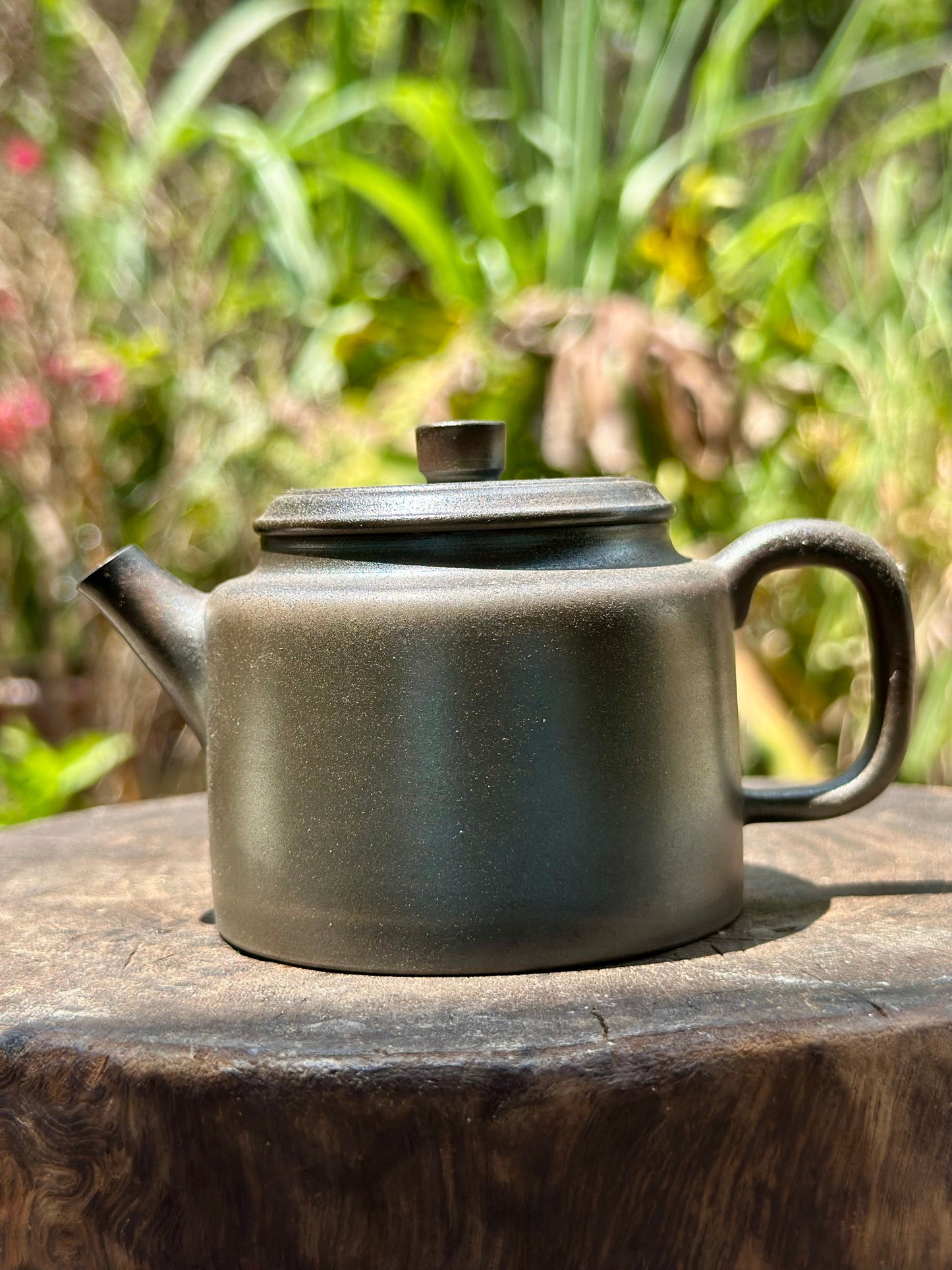 Handcrafted Woodfired Artowork Chinese Dezhong Shape Nixing clay Pottery Clay Teapot 150ml