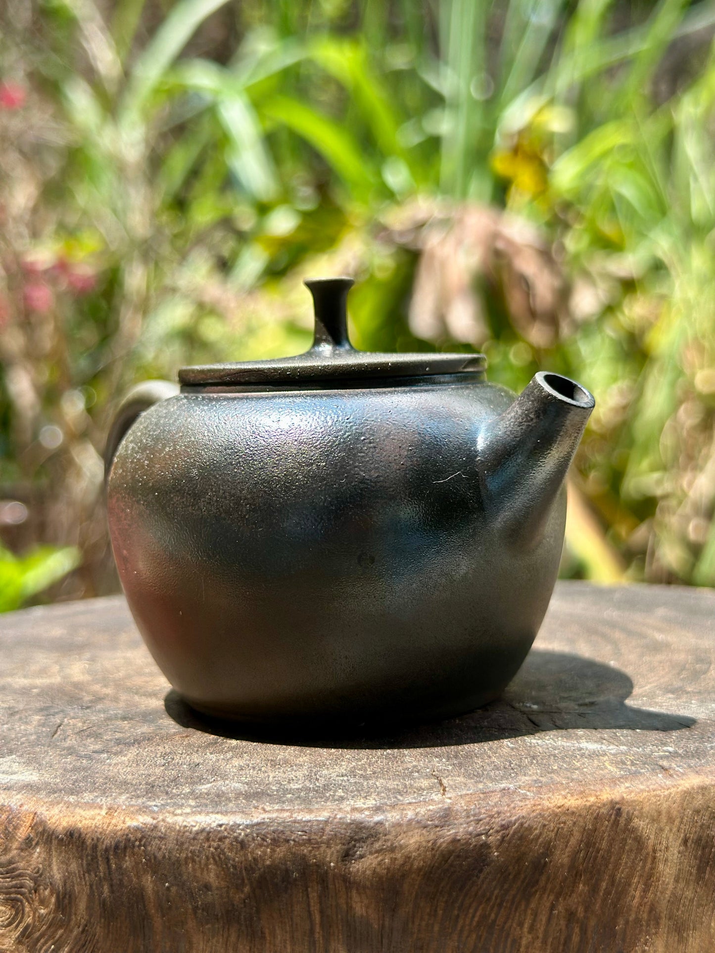 Handcrafted Woodfired Artowork Chinese Apple Shape Nixing clay Pottery Clay Teapot 150ml