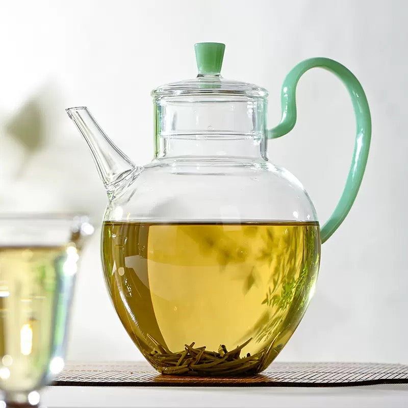 High Quality High Borosilicate Glass Teapot Classic Song Dynasty Style Zhihu Kettle 600ml