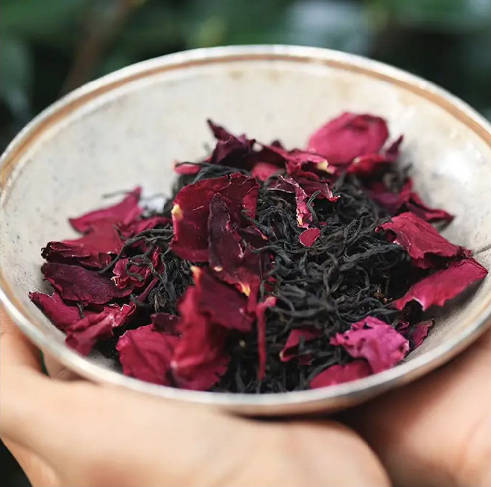 this is Chinese rose black tea