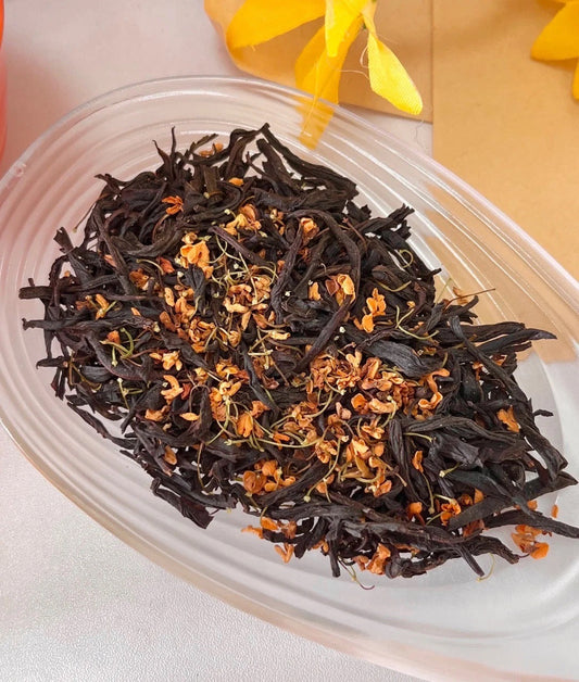 this is Chinese floral tea osmanthus black tea