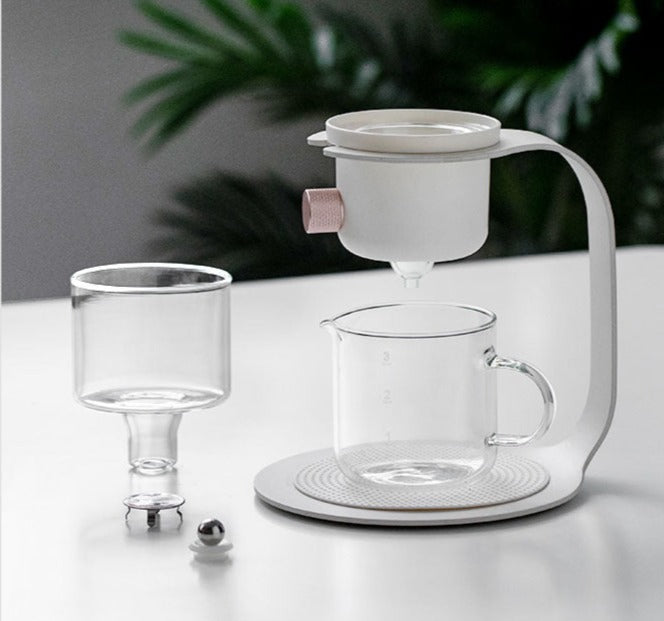 this is an automatic glass teapot