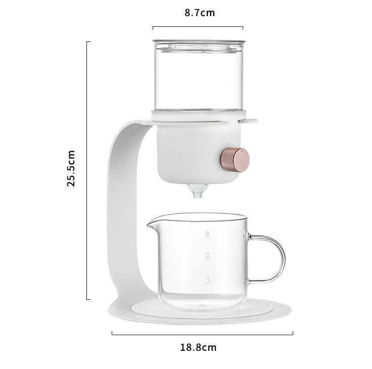 this is an automatic glass teapot