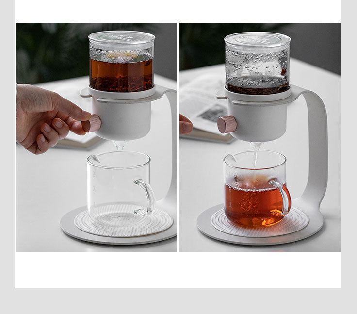 this is an automatic glass teapot