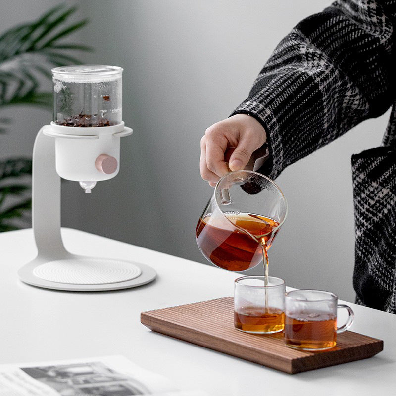 this is an automatic glass teapot