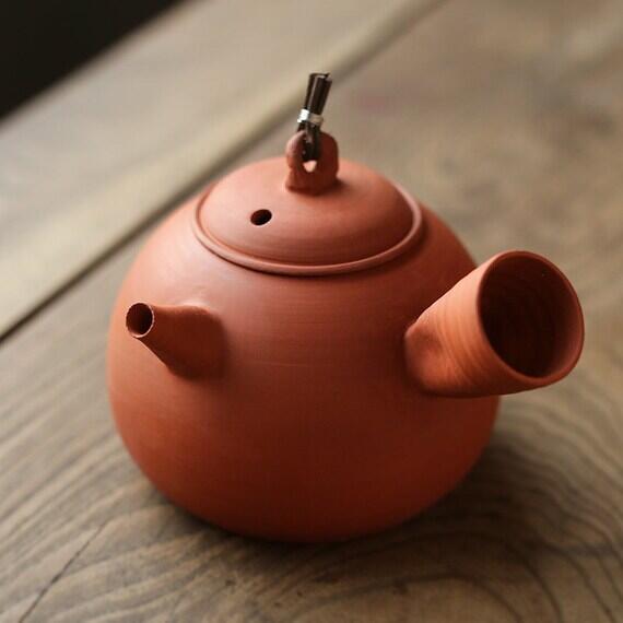 This is a pottery kettle