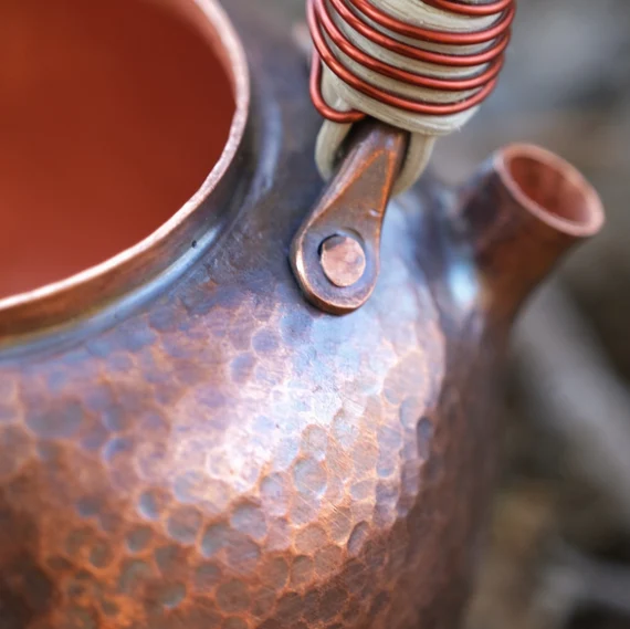 This is a copper kettle