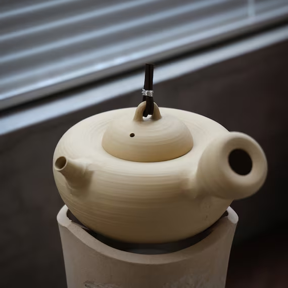 This is a pottery kettle