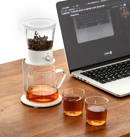 this is an automatic glass teapot.this is an ice drip coffee tea pot