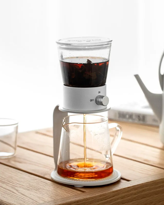 this is an automatic glass teapot.this is an ice drip coffee tea pot