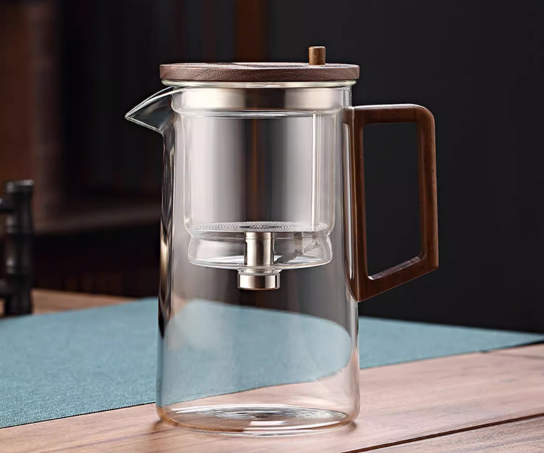 this is an automatic glass teapot