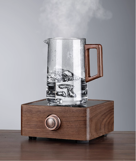 this is an automatic glass teapot