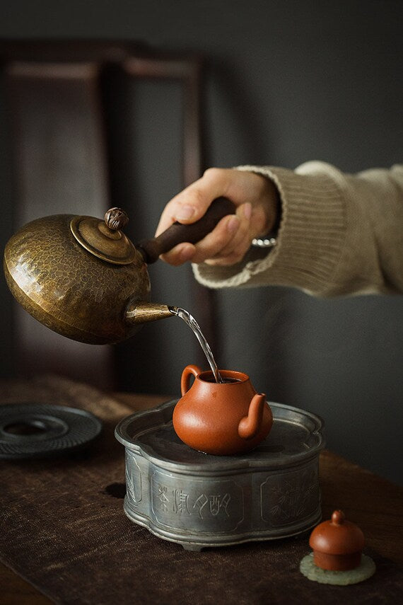 This is a copper kettle