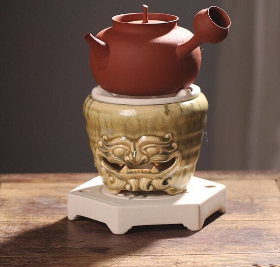 This is a ceramic stove