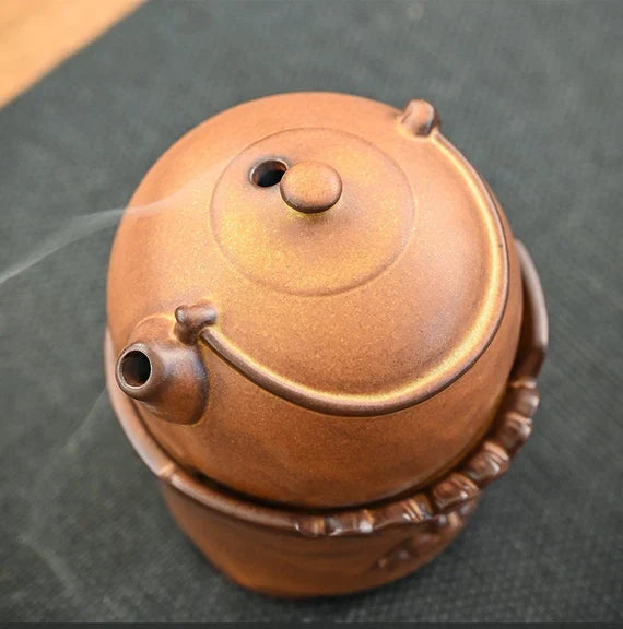 Handmade Incense Burner Original Zen Design Antique Style Chinese Artwork