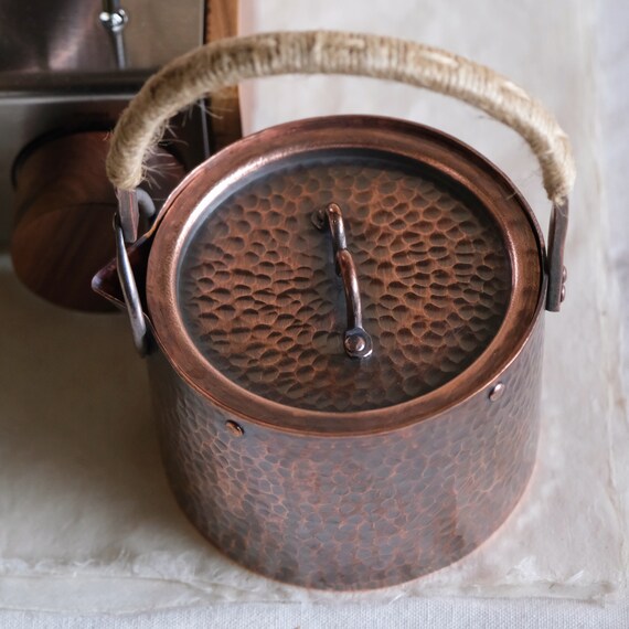 This is a copper kettle