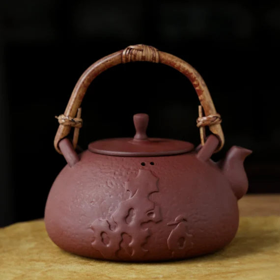 This is a pottery kettle