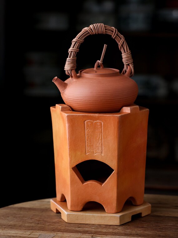 This is a pottery stove