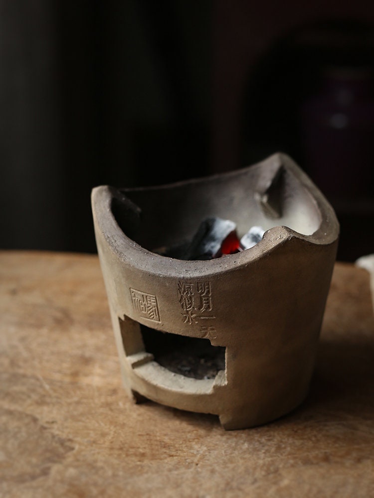 This is a pottery stove