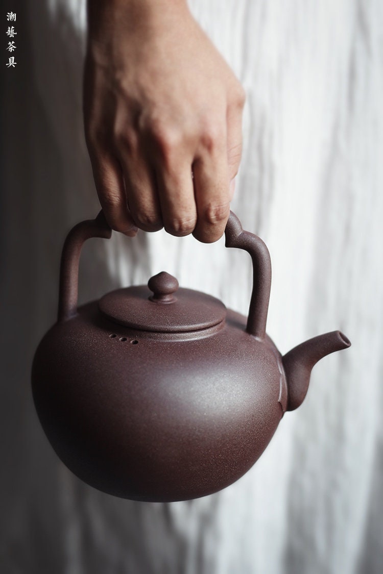 This is a pottery kettle