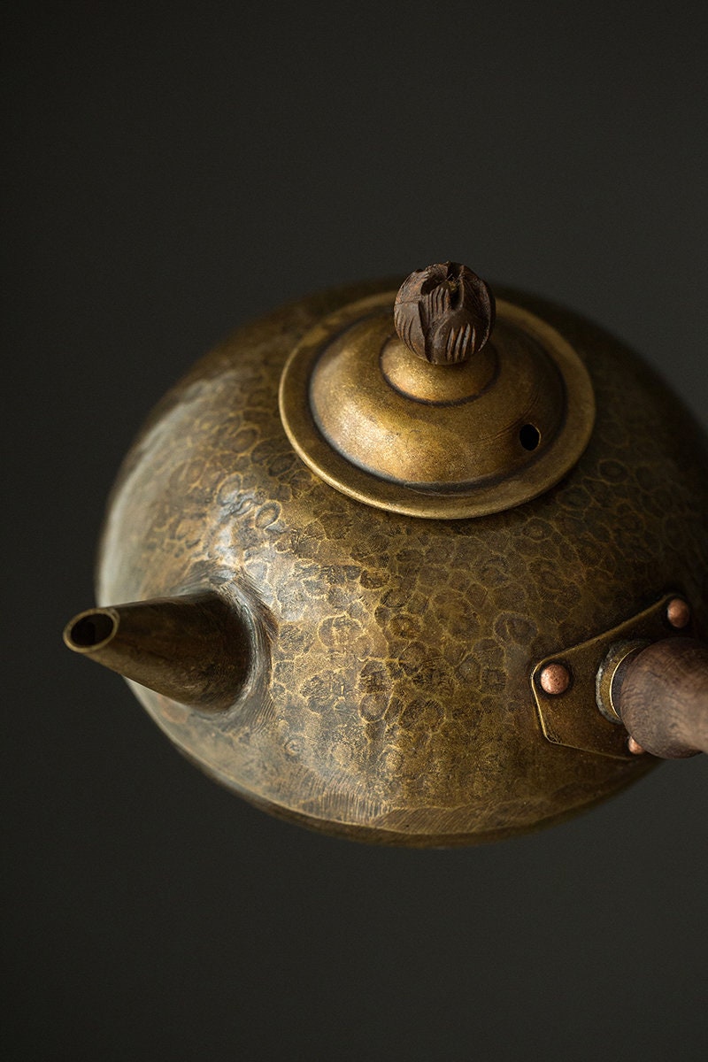 This is a copper kettle