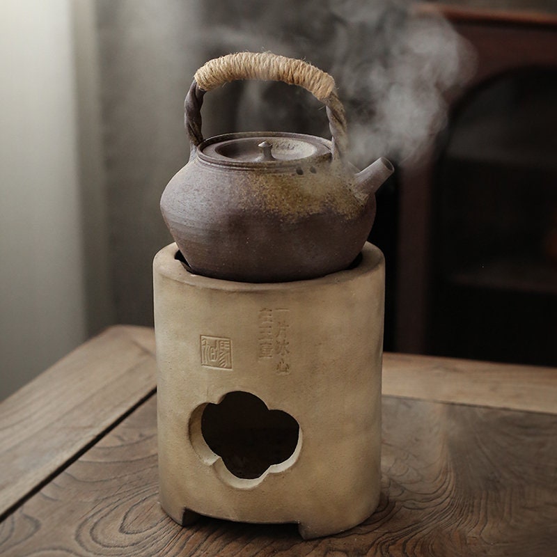 This is a pottery kettle