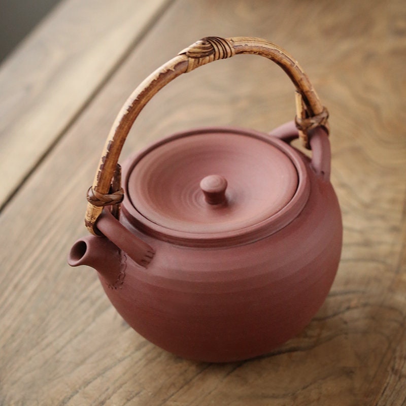 This is a pottery kettle