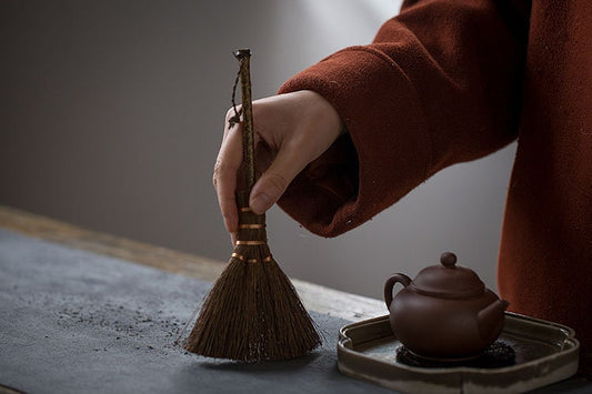 Tea Ceremony Handmade Cleaning Brush Tea Tray Brush Tea Accessory