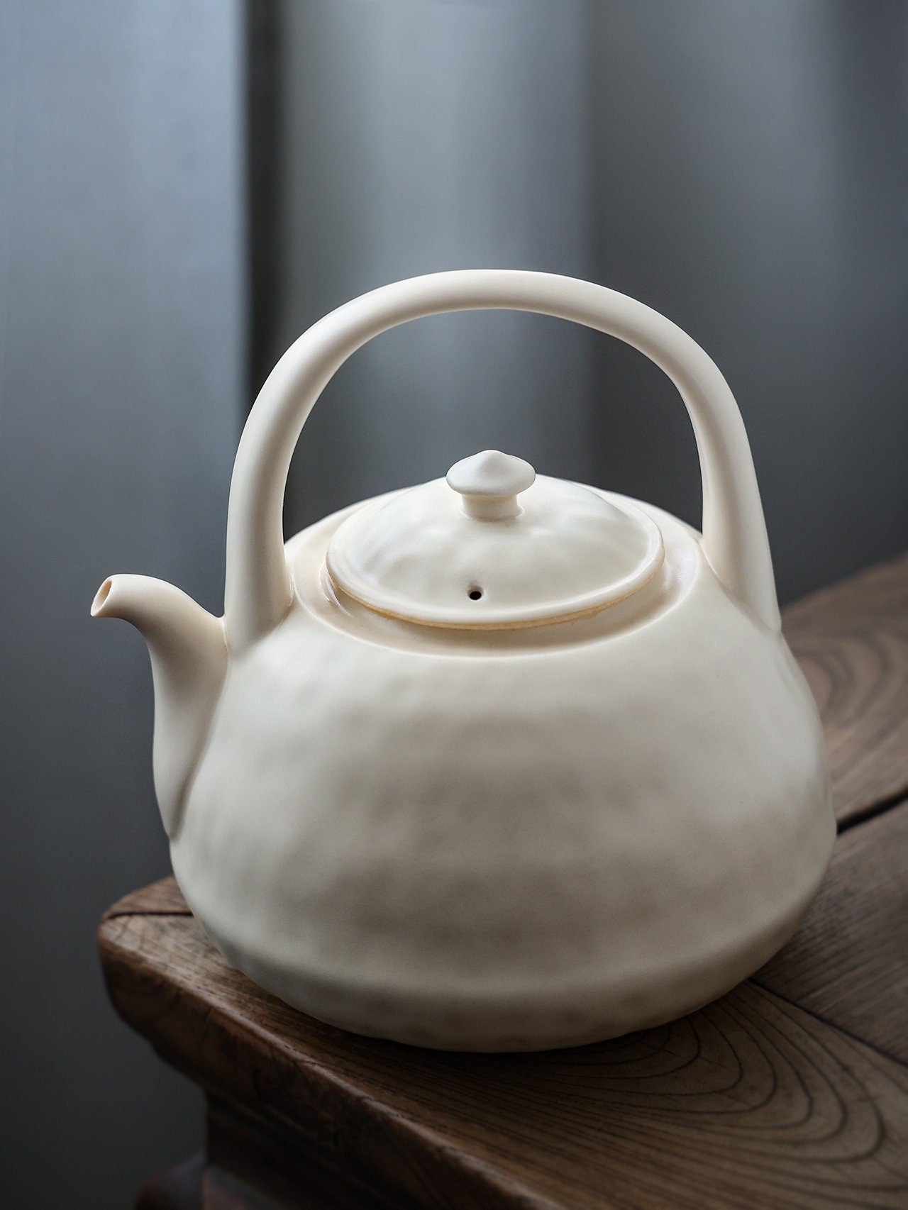 This is a pottery kettle