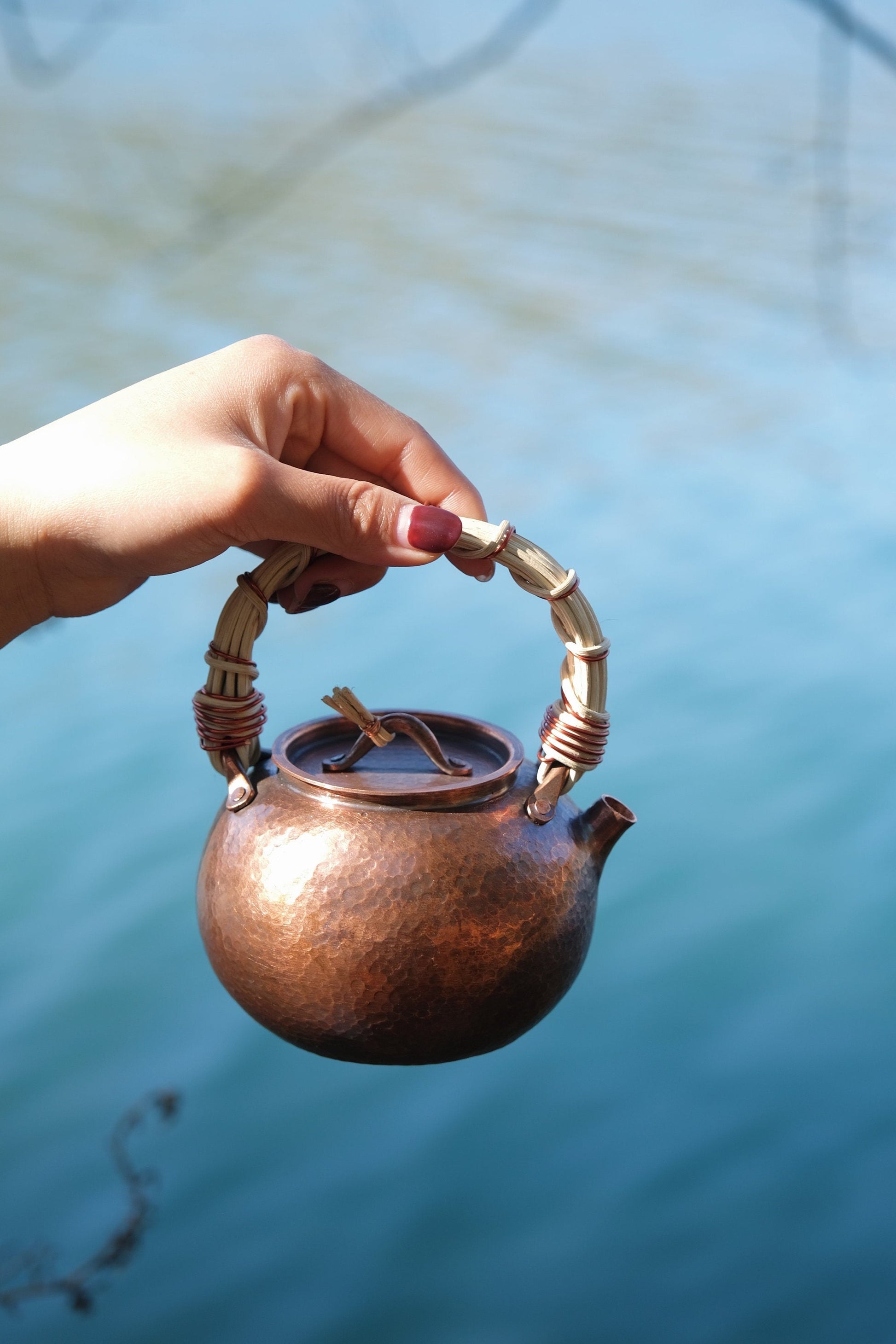 This is a copper kettle