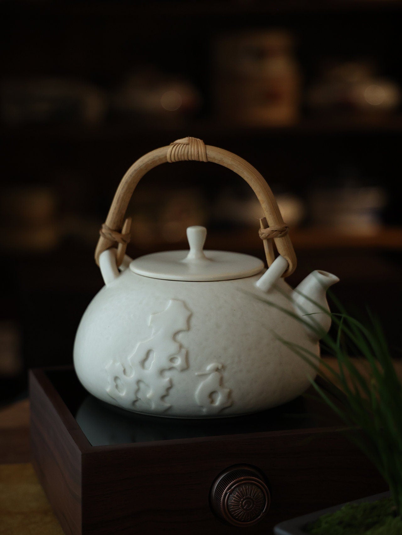 This is a pottery kettle