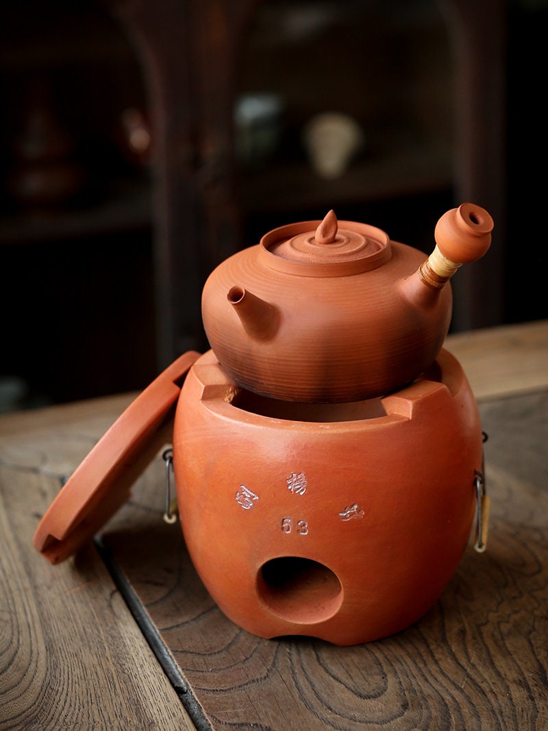 This is a pottery stove